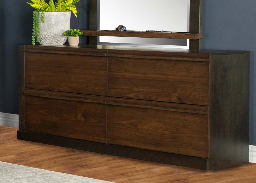 Azalia Brown Dresser - furniture place usa