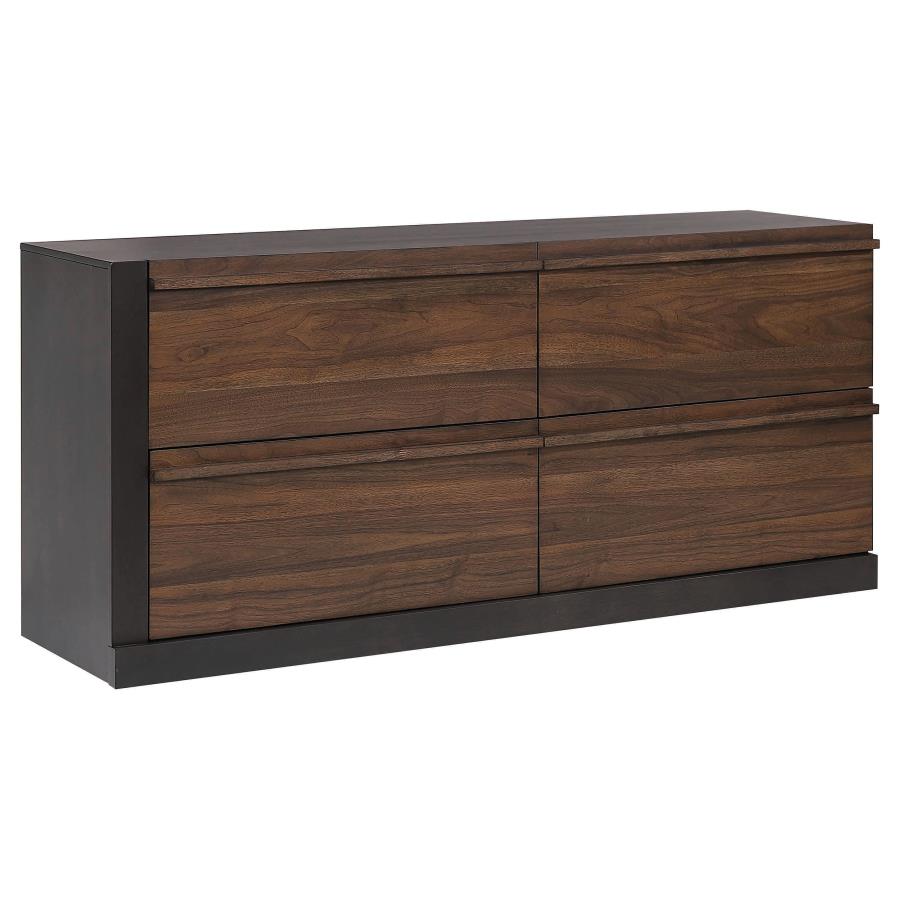 Azalia Brown Dresser - furniture place usa