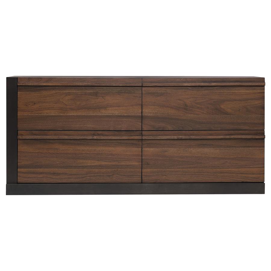 Azalia Brown Dresser - furniture place usa