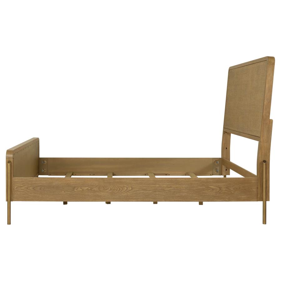 Arini Brown Eastern King Bed - furniture place usa