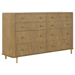 Arini Brown Dresser - furniture place usa