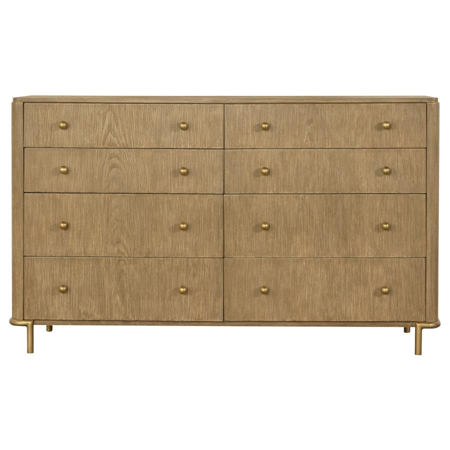 Arini Brown Dresser - furniture place usa