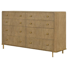 Arini Brown Dresser - furniture place usa