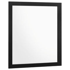 Kendall Black Dresser Mirror - furniture place usa