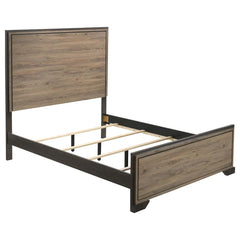 Baker Brown Eastern King Bed 4 Pc Set - furniture place usa