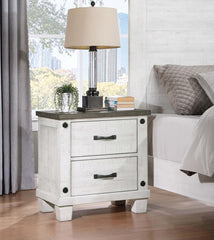 Lilith Grey Nightstand - furniture place usa