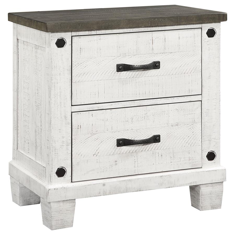 Lilith Grey Nightstand - furniture place usa