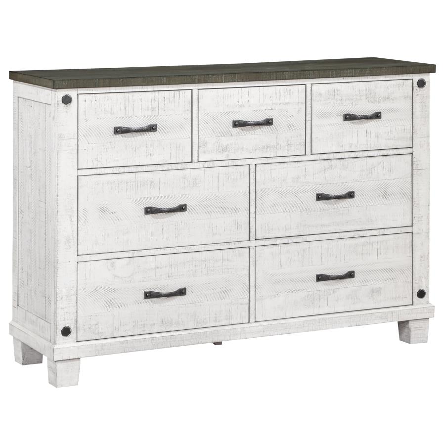 Lilith Grey Dresser - furniture place usa