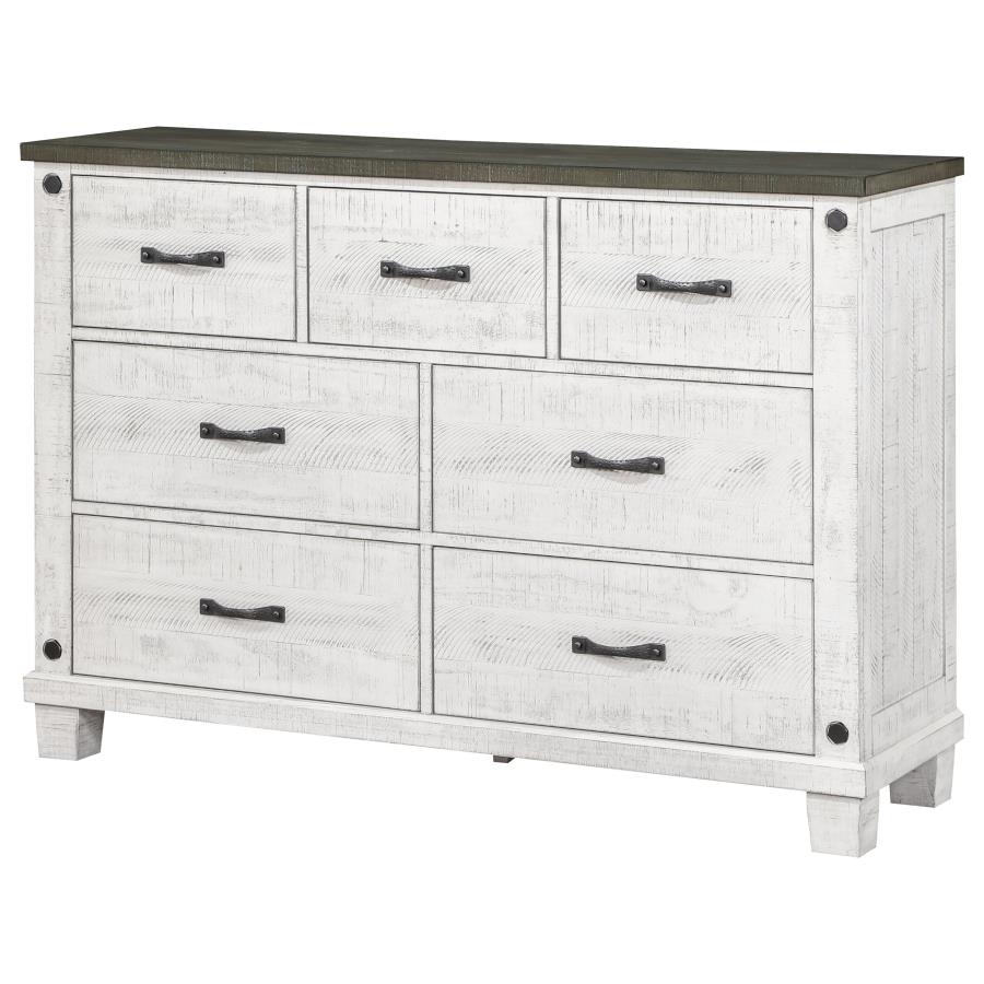 Lilith Grey Dresser - furniture place usa