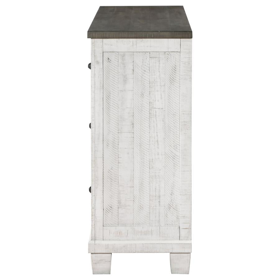 Lilith Grey Dresser - furniture place usa