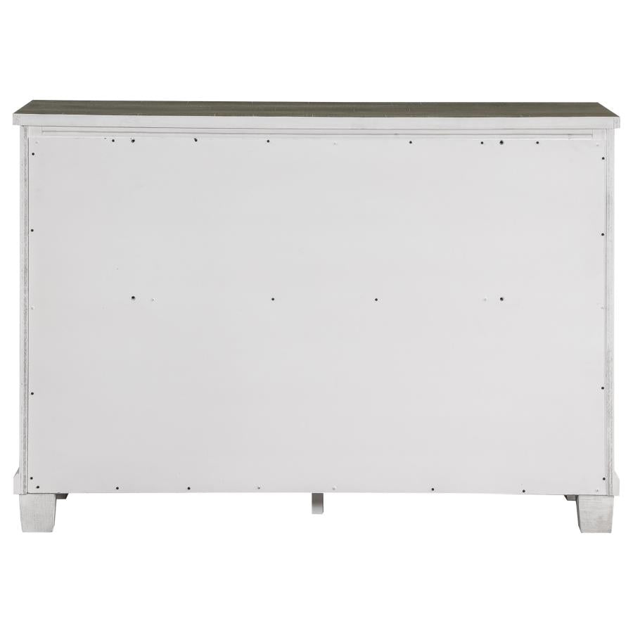 Lilith Grey Dresser - furniture place usa