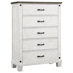 Lilith Grey Chest - furniture place usa