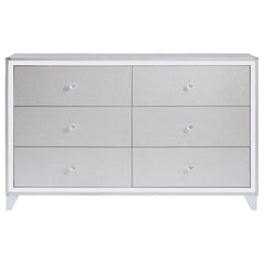 Larue Silver Dresser - furniture place usa