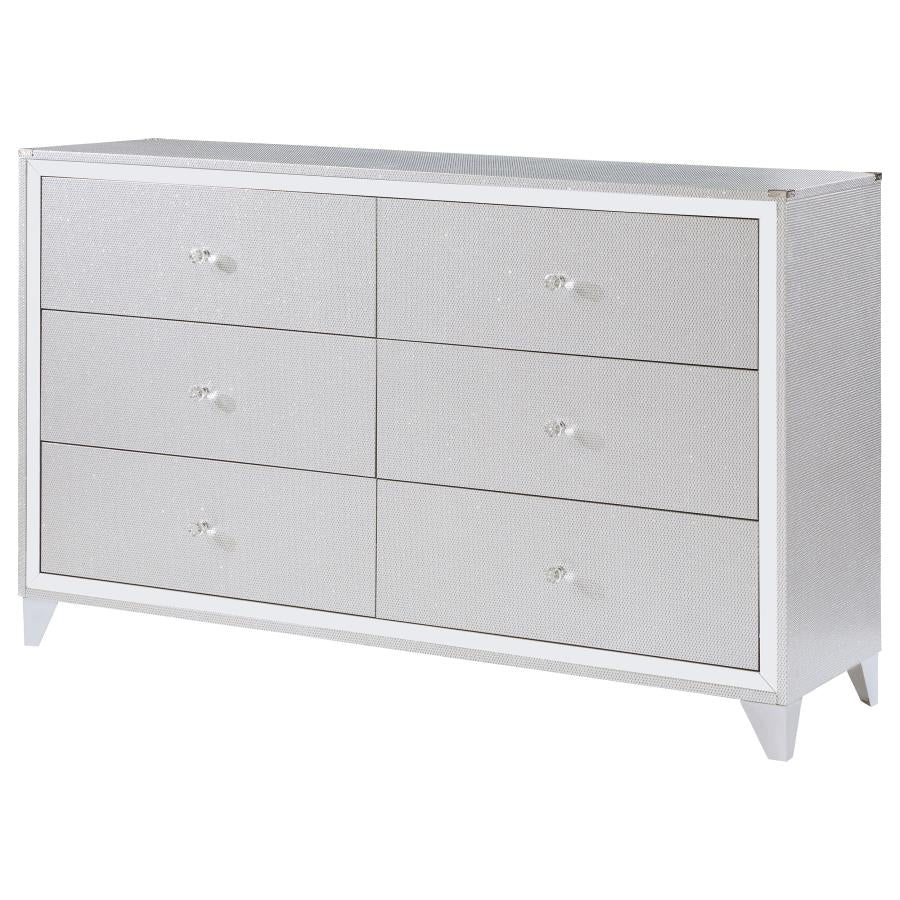 Larue Silver Dresser - furniture place usa