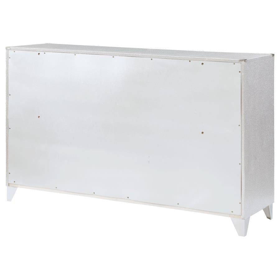 Larue Silver Dresser - furniture place usa