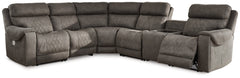 Hoopster 6-Piece Power Reclining Sectional - furniture place usa