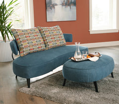 Hollyann Sofa and Ottoman - furniture place usa