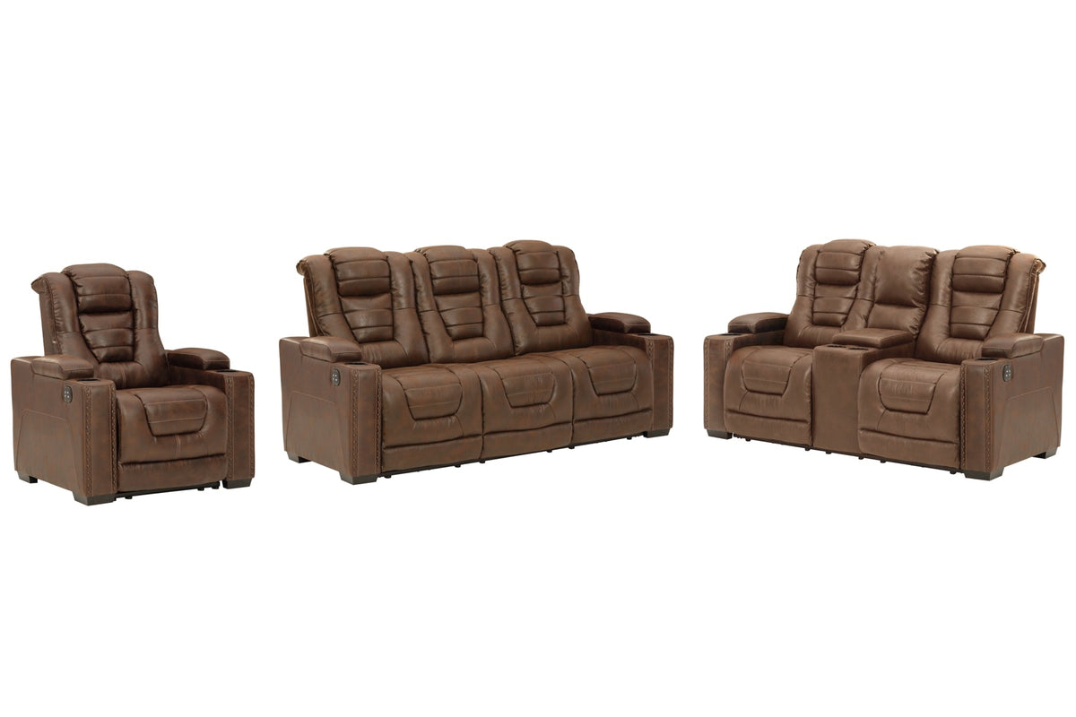 Owner's Box Sofa, Loveseat and Recliner - furniture place usa