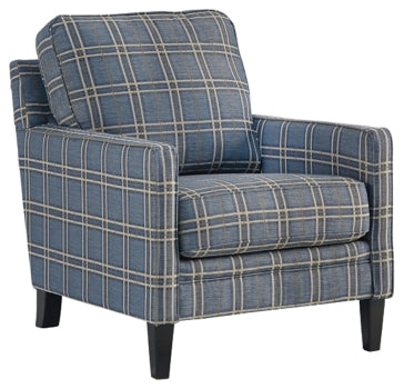 Traemore Chair and Ottoman - furniture place usa