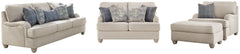 Traemore Sofa, Loveseat, Chair and Ottoman - PKG001041 - furniture place usa