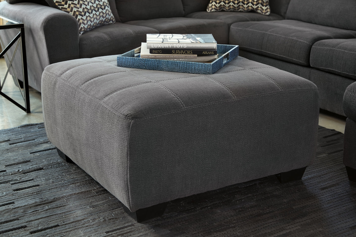 Ambee 3-Piece Sectional with Ottoman - PKG010934 - furniture place usa