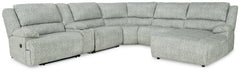 McClelland 6-Piece Reclining Sectional with Chaise - 29302S8 - furniture place usa
