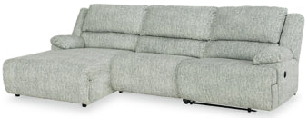 McClelland 3-Piece Reclining Sectional with Chaise - 29302S1 - furniture place usa
