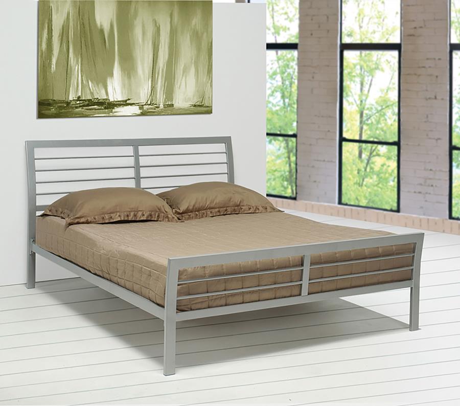 Cooper Silver Full Bed - furniture place usa