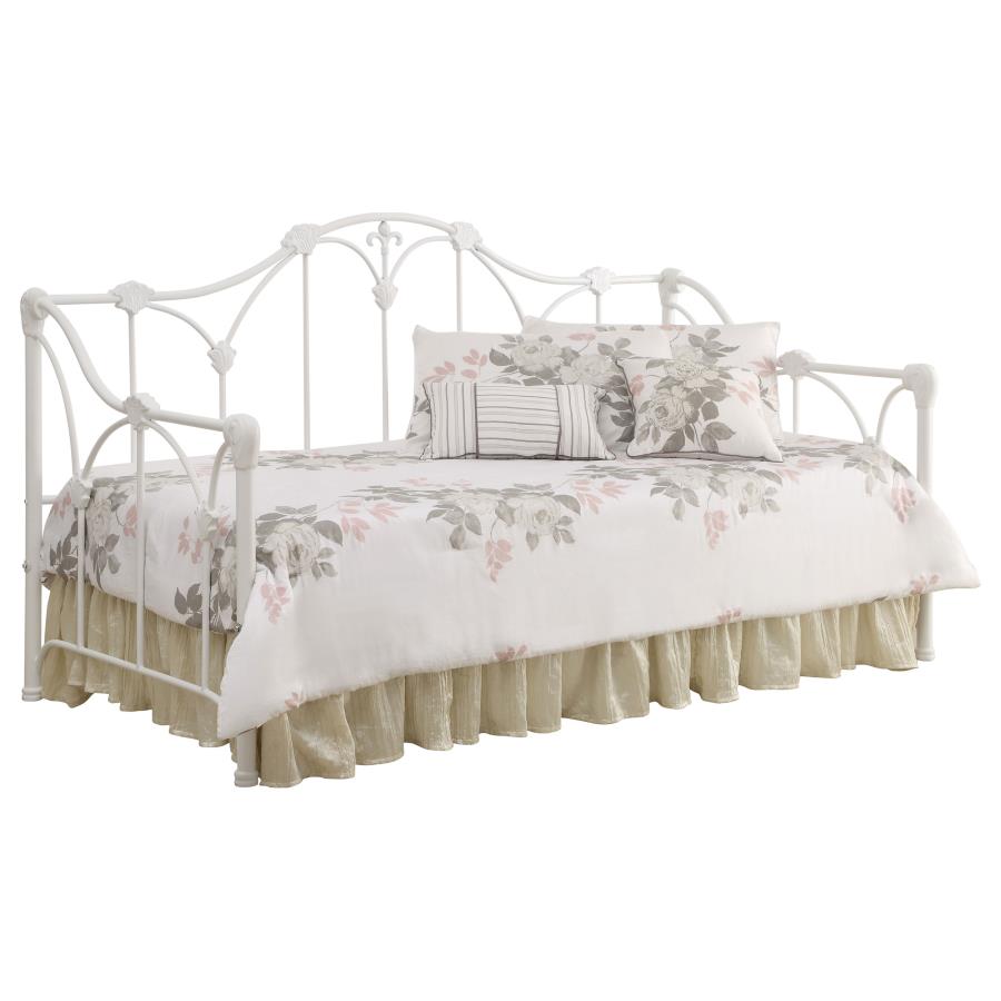 Halladay White Twin Daybed - furniture place usa