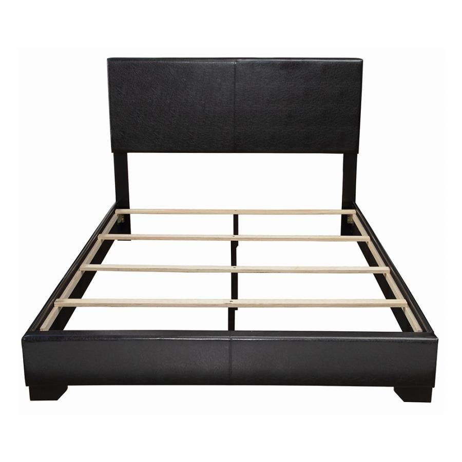 Conner Black Full Bed - furniture place usa