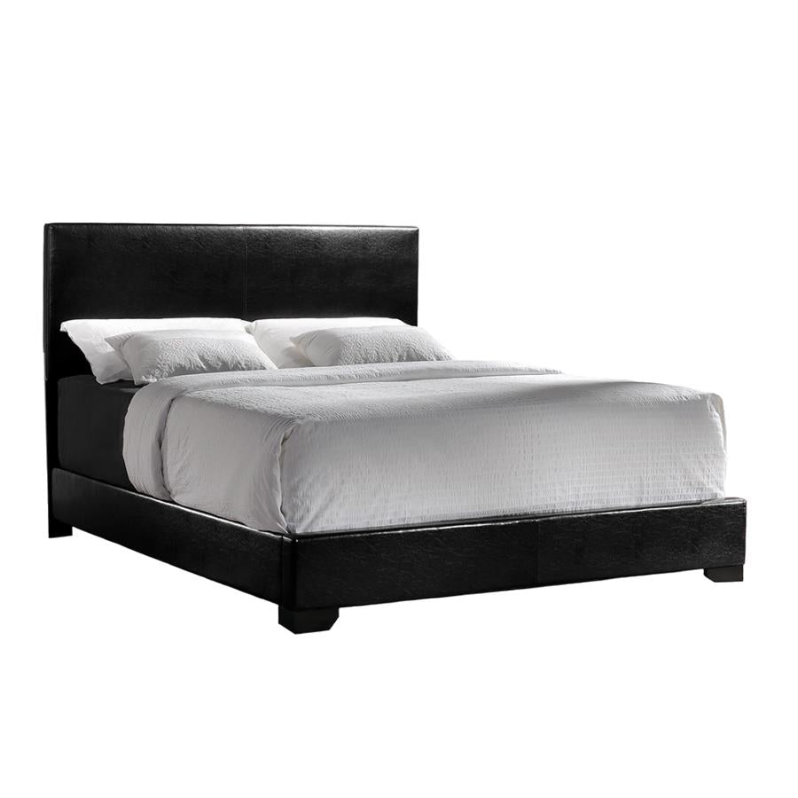 Conner Black Queen Bed - furniture place usa