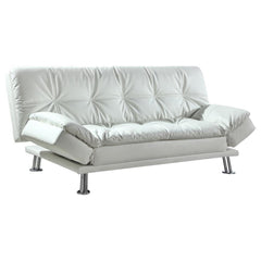 Dilleston White Sofa Bed - furniture place usa