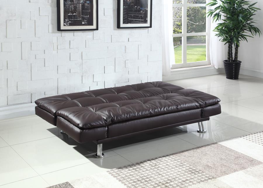 Dilleston Brown Sofa Bed - furniture place usa