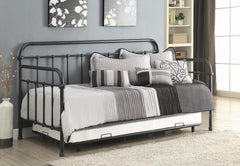 Livingston Brown Twin Daybed W/ Trundle - furniture place usa