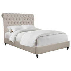 Devon Beige California King Bed - furniture place usa