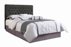 Chloe Grey Full Bed - furniture place usa