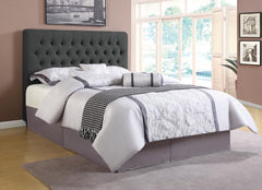 Chloe Grey Full Bed - furniture place usa