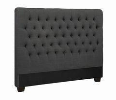 Chloe Grey Queen Headboard & Hardware - furniture place usa