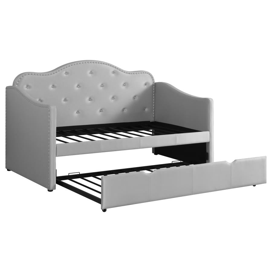 Elmore Grey Twin Daybed W/ Trundle - furniture place usa