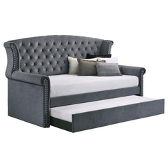 Scarlett Grey Twin Daybed W/ Trundle - furniture place usa