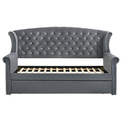 Scarlett Grey Twin Daybed W/ Trundle - furniture place usa