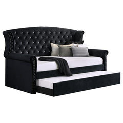 Scarlett Black Twin Daybed W/ Trundle - furniture place usa