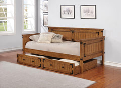 Oakdale Brown Twin Daybed - furniture place usa