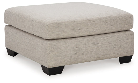 Mahoney Oversized Accent Ottoman - furniture place usa