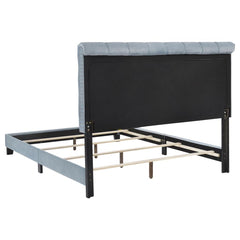 Warner Blue Eastern King Bed - furniture place usa