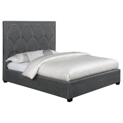 Bowfield Grey Queen Bed - furniture place usa