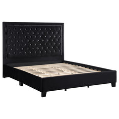 Hailey Black California King Bed - furniture place usa