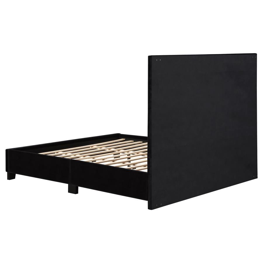 Hailey Black California King Bed - furniture place usa