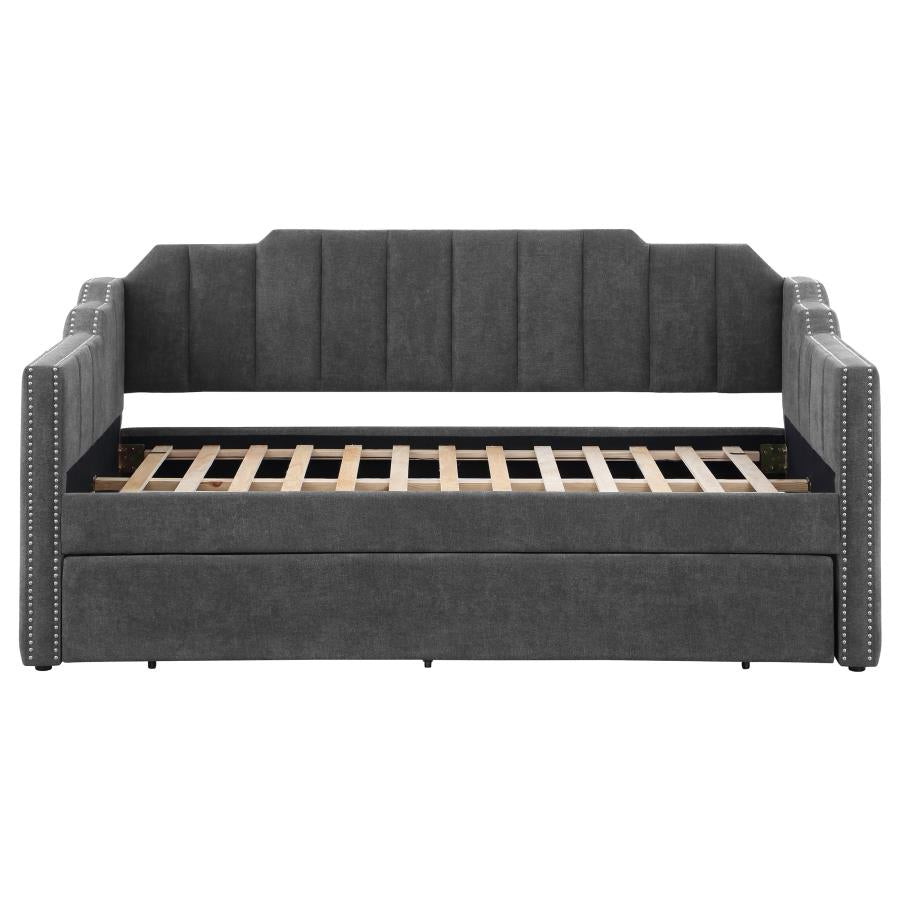 Kingston Grey Twin Daybed W/ Trundle