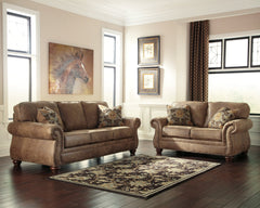 Larkinhurst Sofa and Loveseat - furniture place usa